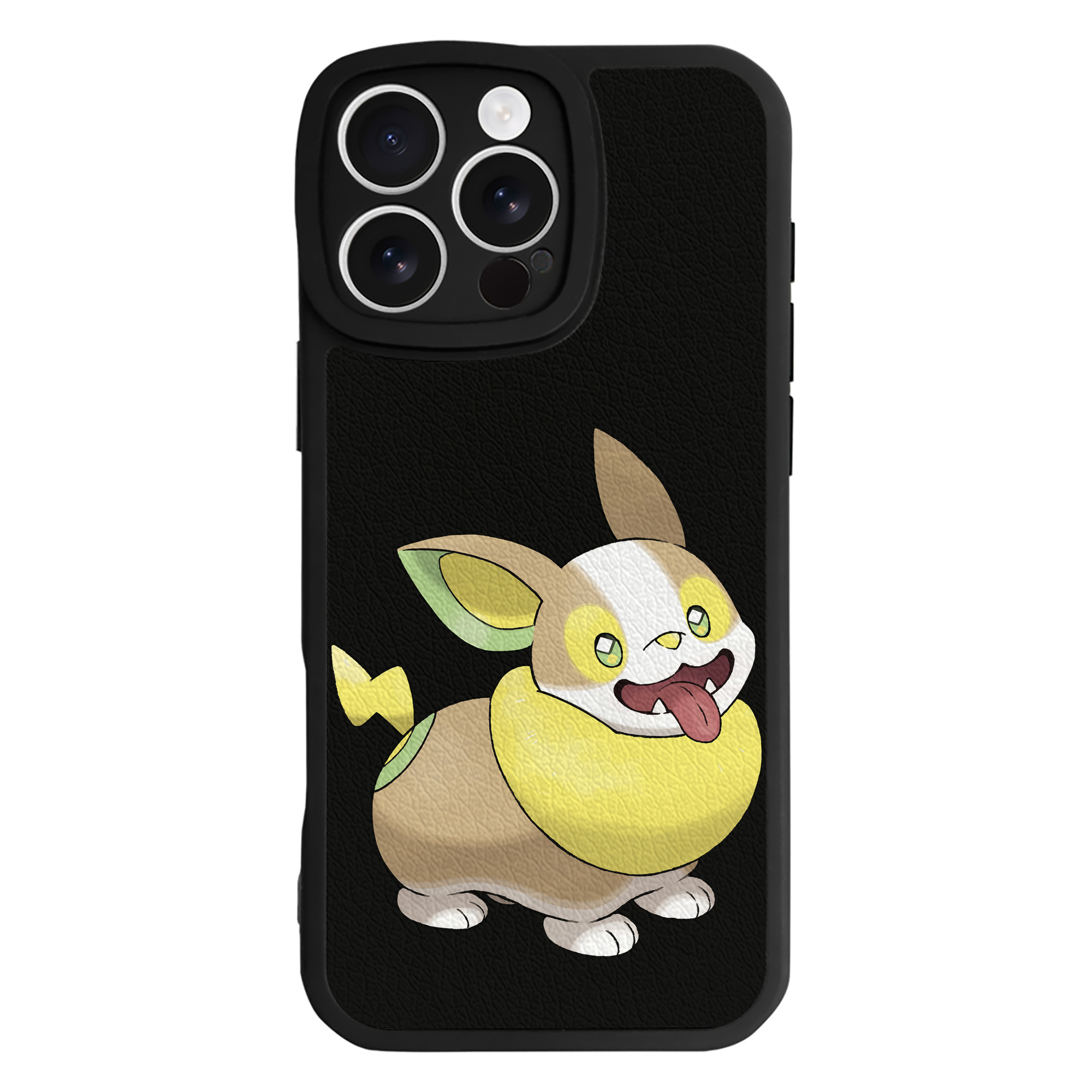 （画像用） ポケットモンスター Pokémon 【iPhone 16シリーズ対応】シリコンスマホケース（レザー調） 材質：シリコン